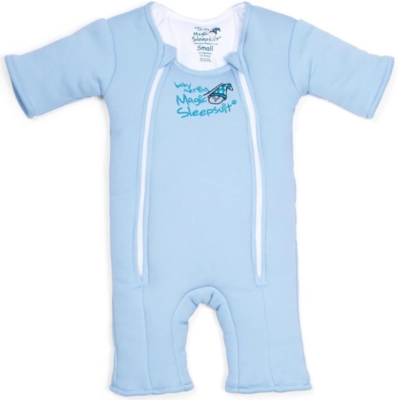 Baby Merlin’s Magic Sleepsuit - Blue - Picture 1 of 6